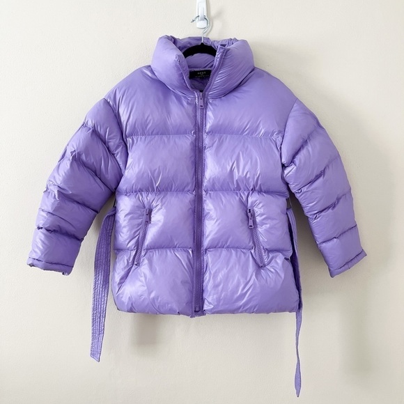 OPDV On Parle de Vous Puffer Purple Jacket Medium - Picture 1 of 5